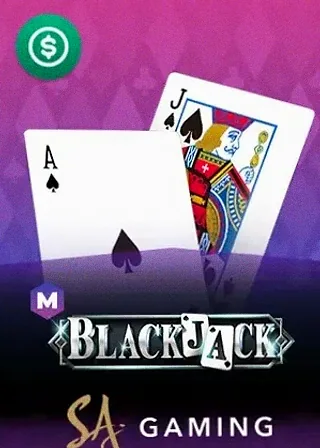 M Blackjack live game cover