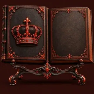 Ornate open book — KatsuBet