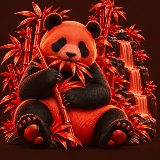 Panda eating bamboo — KatsuBet